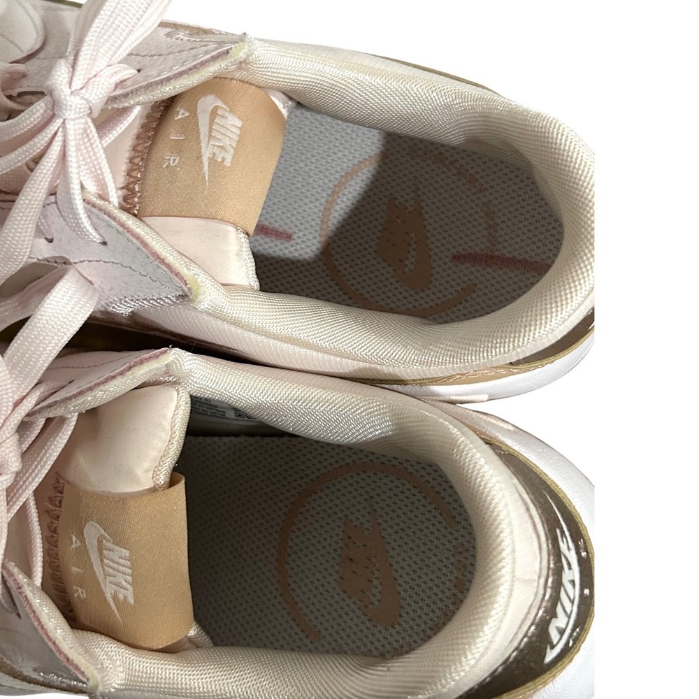 NEW Nike Women's Air Max Excee Sneakers Light Soft Pink Shimmer White 10 Casual - Picture 7 of 8